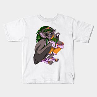 Sammy the fashionable Monster under the bed! Kids T-Shirt